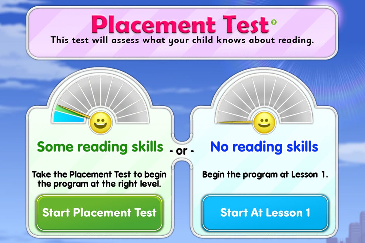 The Reading Eggs Placement Test ensures your child is provided with a personalized learning journey.