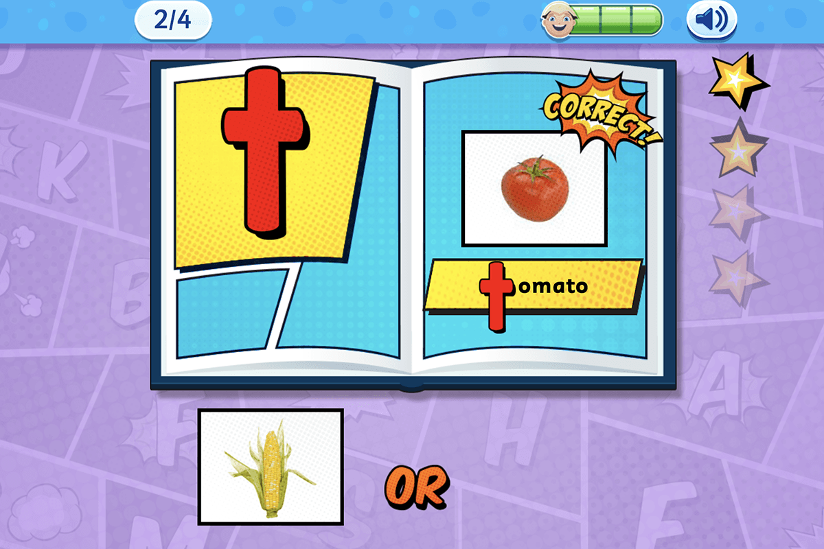 correct local pronunciation of words like tomato can help reduce cognitive load for children learning to read