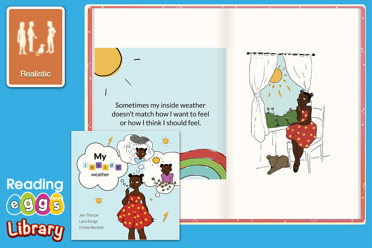 My Inside Weather book in the Reading Eggs Library