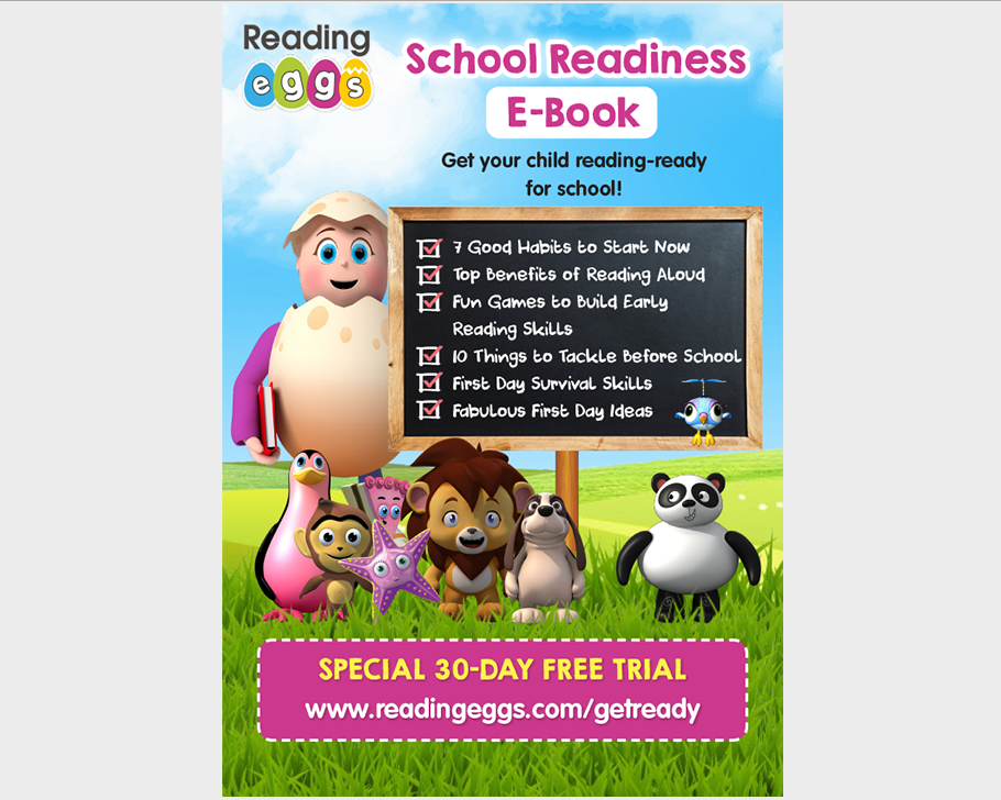 school readiness e-book